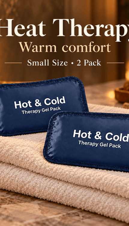 2 Pack Small Reusable Hot & Cold Gel Packs for Elbow Knee Ankle Shoulder