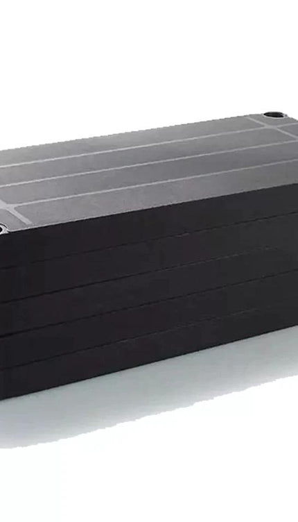 5-Tier Plastic Shelving Unit – Black