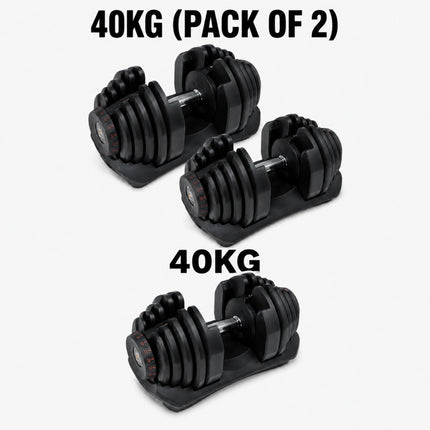 Adjustable Quick Dial Dumbbell Set-Home Training