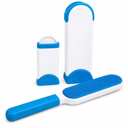 Reusable Pet Hair Remover Brush Set Dog Cat Fur Lint Roller Cleaner for Sofa Clothes Car Seats Furniture & Bedding