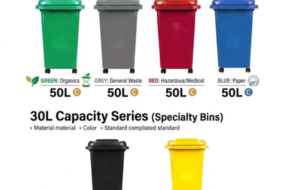 Swing Lid Bins