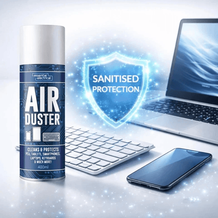 Air Duster Spray Compressed Gas Can for Cleaning Laptop PC Printer Keyboard 400ML Dust Removal Cleaner for Electronics Computer Office & Home Devices