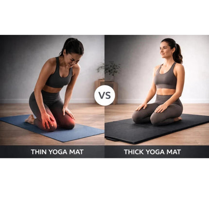 180x60x4cm Tri-Fold Exercise Mat for Yoga, Pilates & Fitness