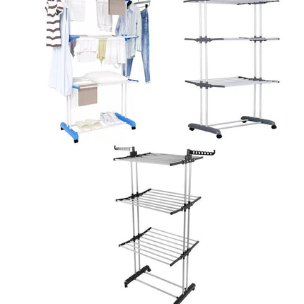 Extra Large Foldable Clothes Drying Rack – 24M Indoor & Outdoor Airer