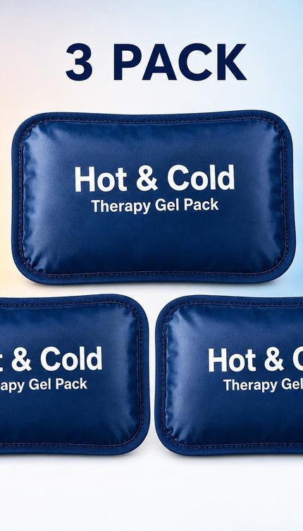 Reusable Hot & Cold Gel Pack with Adjustable Strap