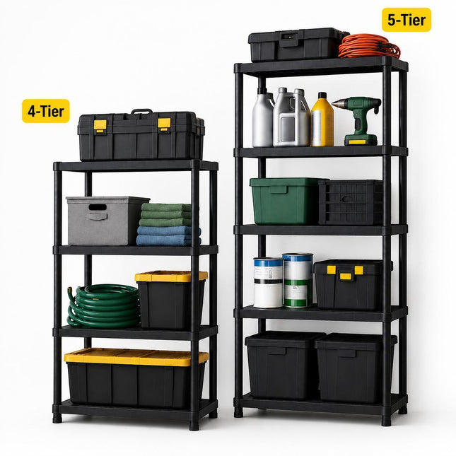 4/5 Tier Garage Shelving Unit
