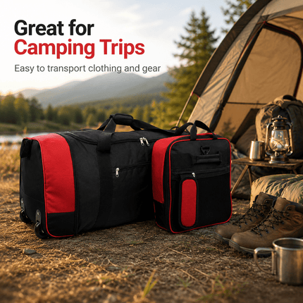 80L Rolling Duffle Bag