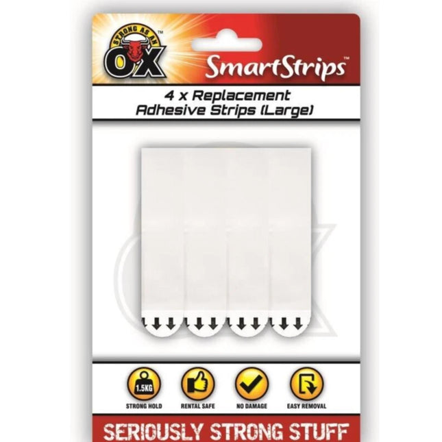 Poster Strips Adhesive Replacement Damage Free Removeable Hanging Strips Rapide