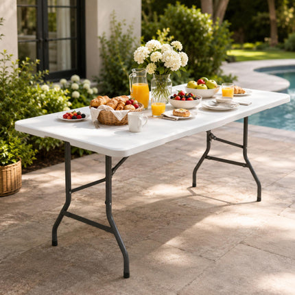 6ft Heavy Duty Folding Table