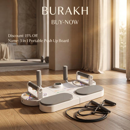 3 in 1 Portable Push Up Board