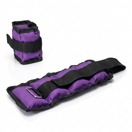 0.5kg Purple Ankle & Wrist Weights Set – 2 Pack