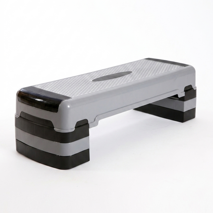 Aerobic Stepper 90cm Exercise Platform 5-Level Adjustable Gym Fitness Step Board