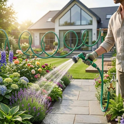 100m Reinforced PVC Garden Hose