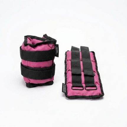 2kg Ankle & Wrist Weights – Pair (Pink)