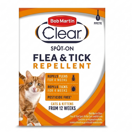 Bob Martin Flea & Tick Spot-On for Cats