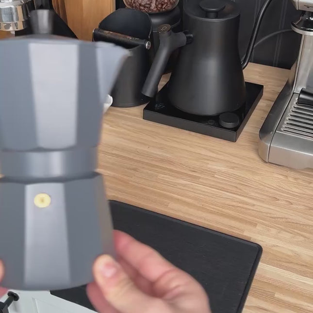 Moka Pot Stovetop Aluminium Kitchen Italian Espresso Ground Coffee Latte Maker