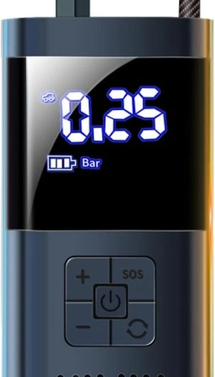 Car Tyre Inflator 150PSI Cordless Air Compressor Pump Digital 5V 4000mAh Battery