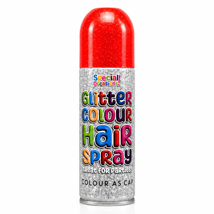 Glitter Colour Hair Spray 200ml – Temporary Washable Hair Colour | 6 Vibrant Shades