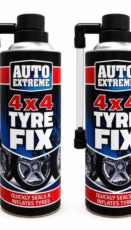2x Instant Tyre Fix Spray Car Jeep SUVs Can Emergency Puncture Repair Kit 450ml