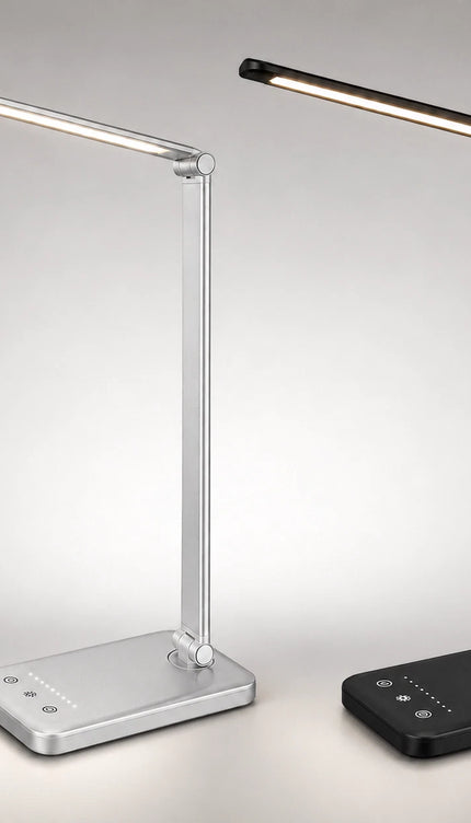 LED Reading Desk Lamp with Touch Dimming & Timer