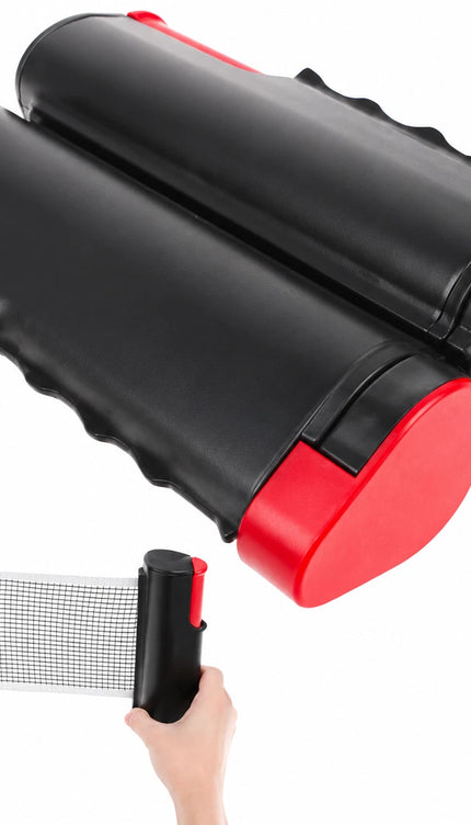 Portable Retractable Table Tennis Net with Adjustable Clamps