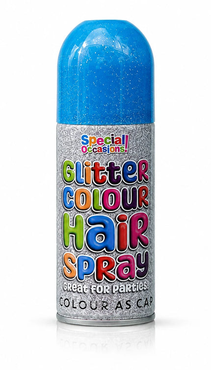 Glitter Colour Hair Spray 200ml – Temporary Washable Hair Colour | 6 Vibrant Shades