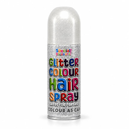 Glitter Colour Hair Spray 200ml – Temporary Washable Hair Colour | 6 Vibrant Shades