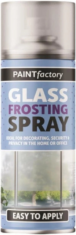 GLASS FROSTING SPRAY Multipurpose Paint Aerosol Privacy Decorative Spray - 400ML