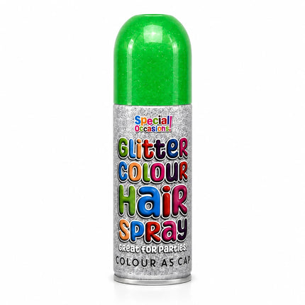Glitter Colour Hair Spray 200ml – Temporary Washable Hair Colour | 6 Vibrant Shades