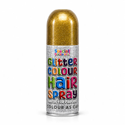 Glitter Colour Hair Spray 200ml – Temporary Washable Hair Colour | 6 Vibrant Shades