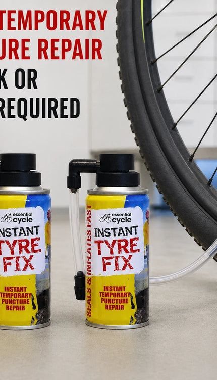 2x Instant Tyre Fix Spray Bicycle Bike Can Emergency Puncture Repair Kit 200ml