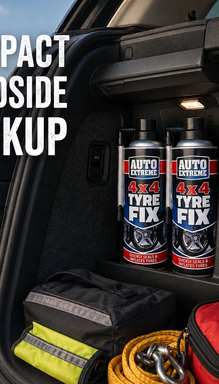 2x Instant Tyre Fix Spray Car Jeep SUVs Can Emergency Puncture Repair Kit 450ml