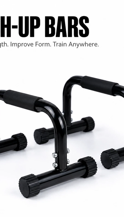 Parallettes Push-Up Bars for Calisthenics & Gymnastics – Pair