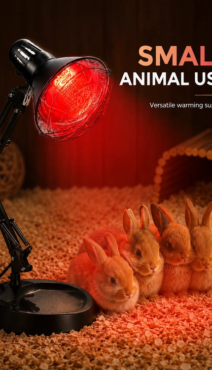 150W Infrared Heat Lamp Chick Brooder Light Poultry