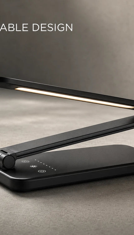 Dimmable LED Desk Lamp with Touch Control & 30-Minute Timer