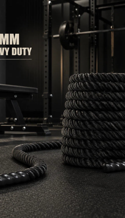 Battle Rope 38mm Heavy Duty Workout Cardio Heavy Exercise Training Workout Gym
