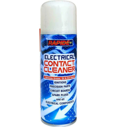4x 200ml Electrical Contact Cleaner Switch Clean Aerosol Spray Can Dirt Remover