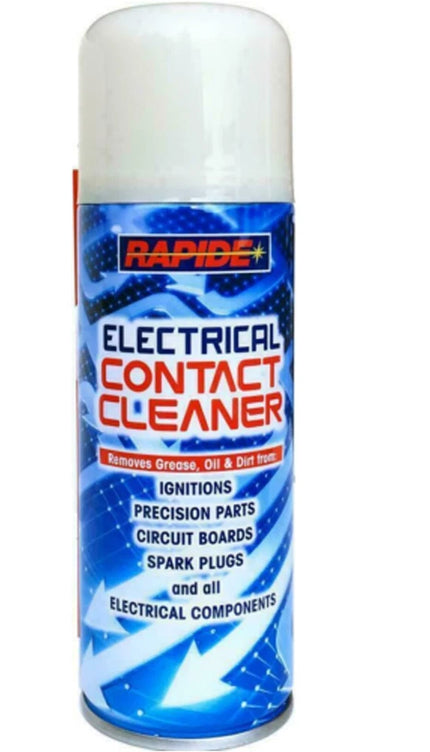 4x 200ml Electrical Contact Cleaner Switch Clean Aerosol Spray Can Dirt Remover
