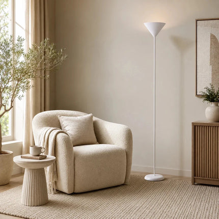 Uplighter Floor Lamp Sleek & Modern Standing Tall Lamp for Home Office