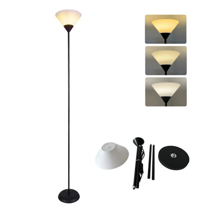 Uplighter Floor Lamp Sleek & Modern Standing Tall Lamp for Home Office